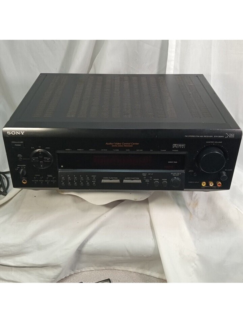 Sony STR-DE915 AM FM Stereo AV Receiver Home Theater Surround Sound Black